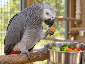 Can a Parrot taste